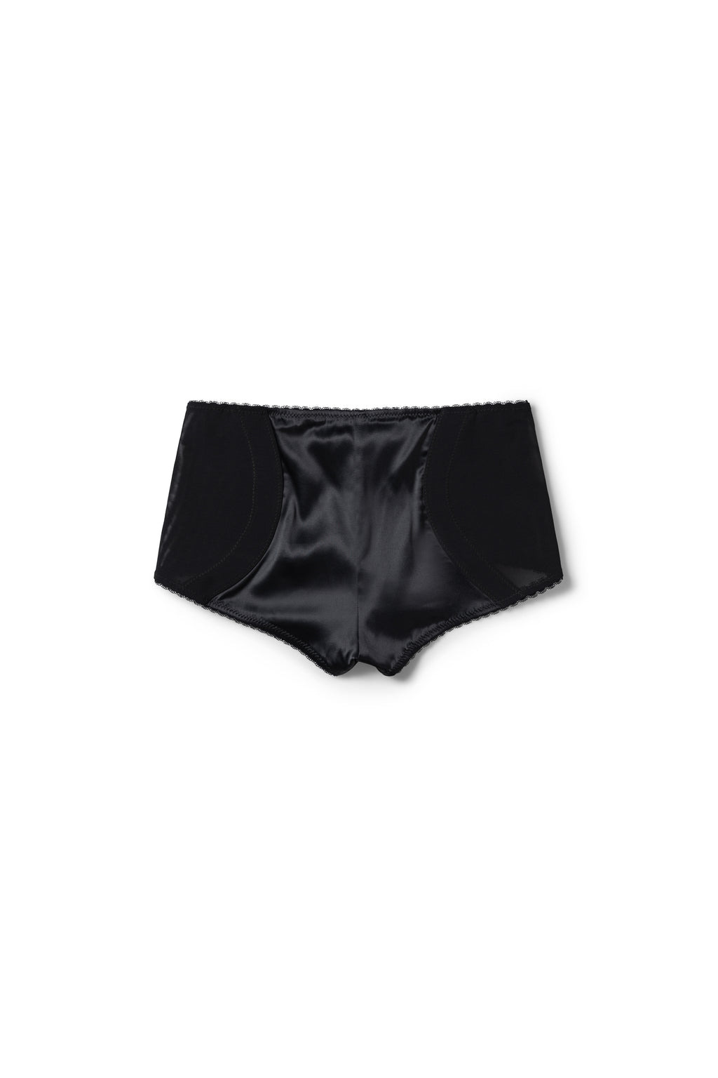 LINGERIE SHORTS - BLACK