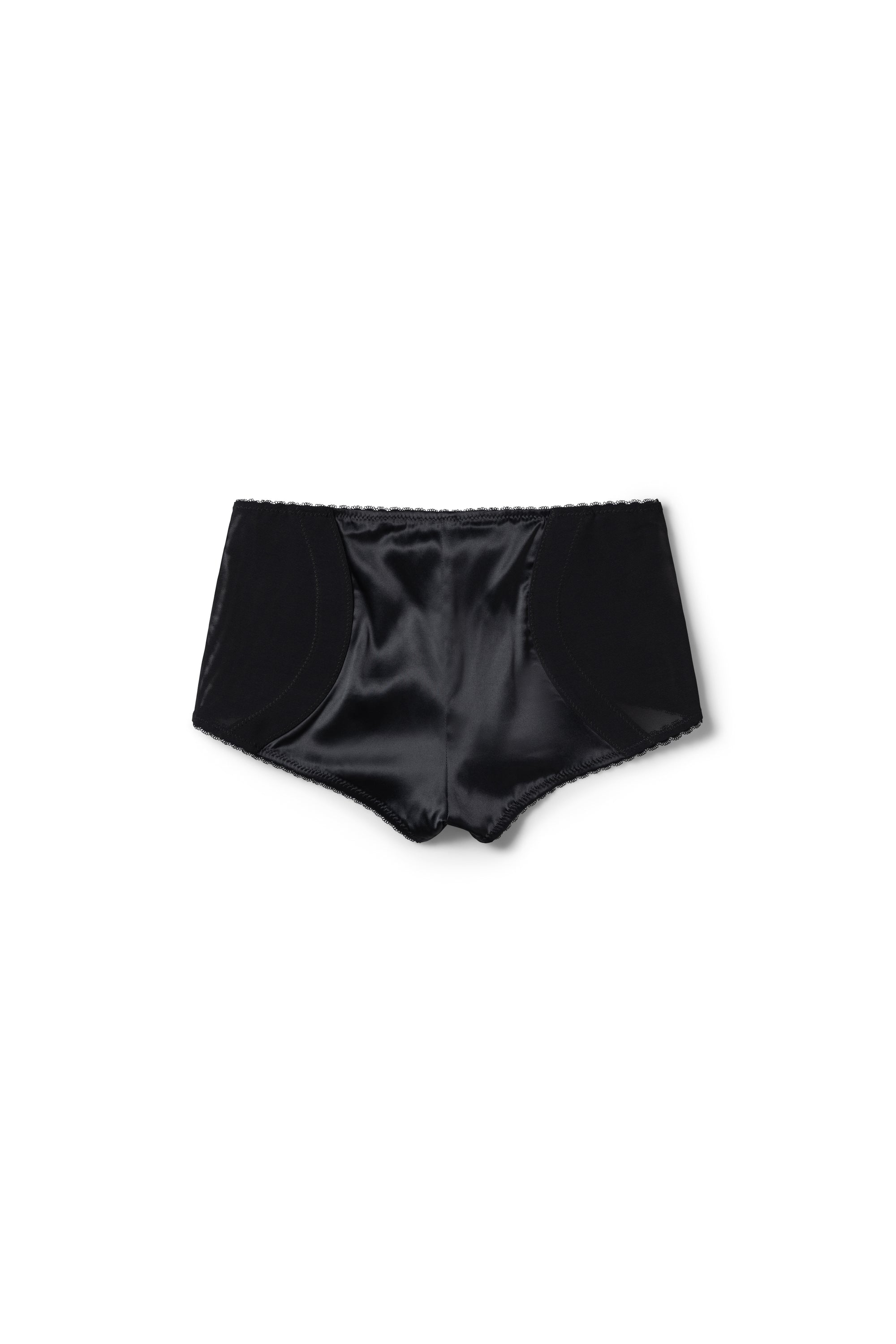 LINGERIE SHORTS - BLACK