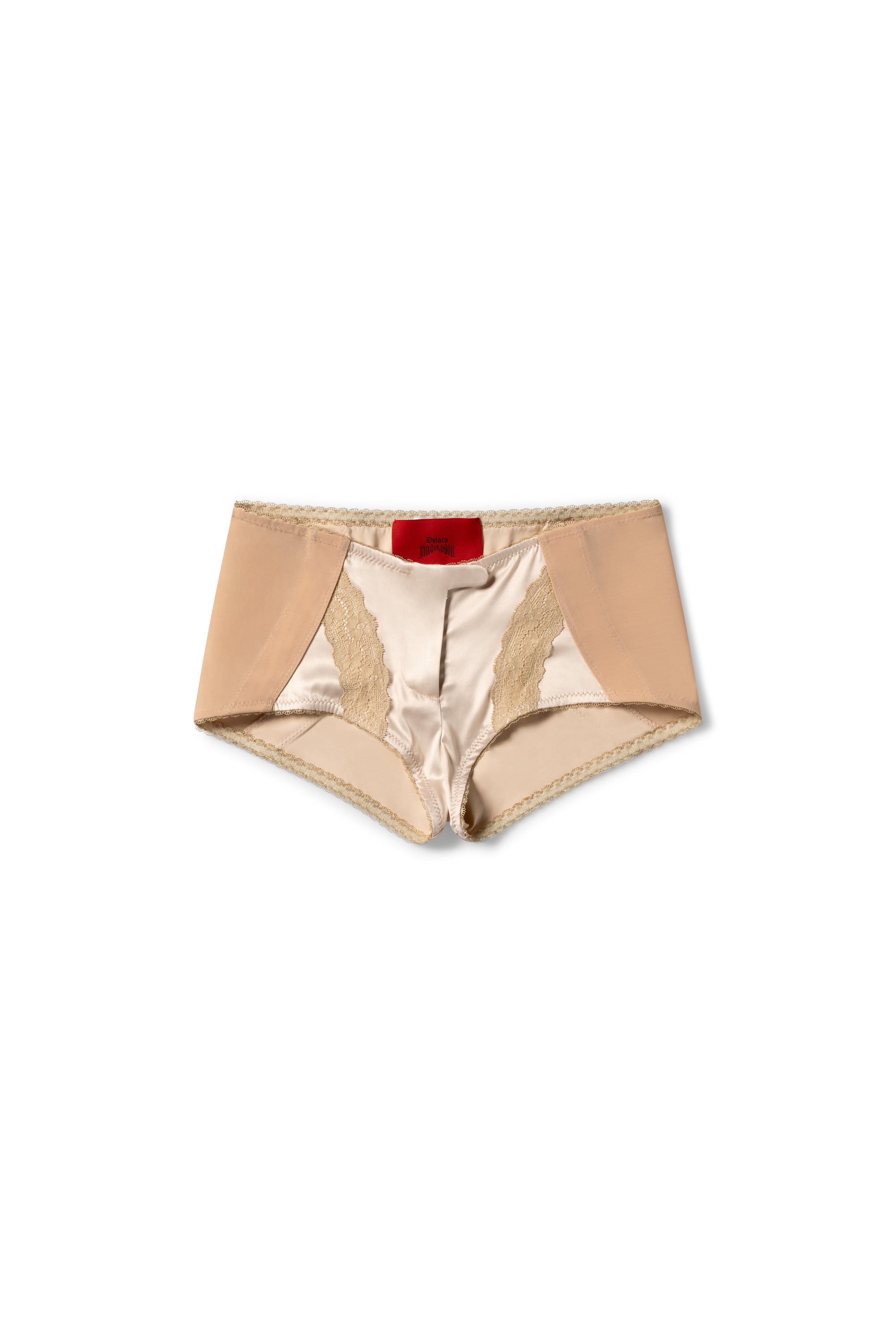 LINGERIE SHORTS - NUDE