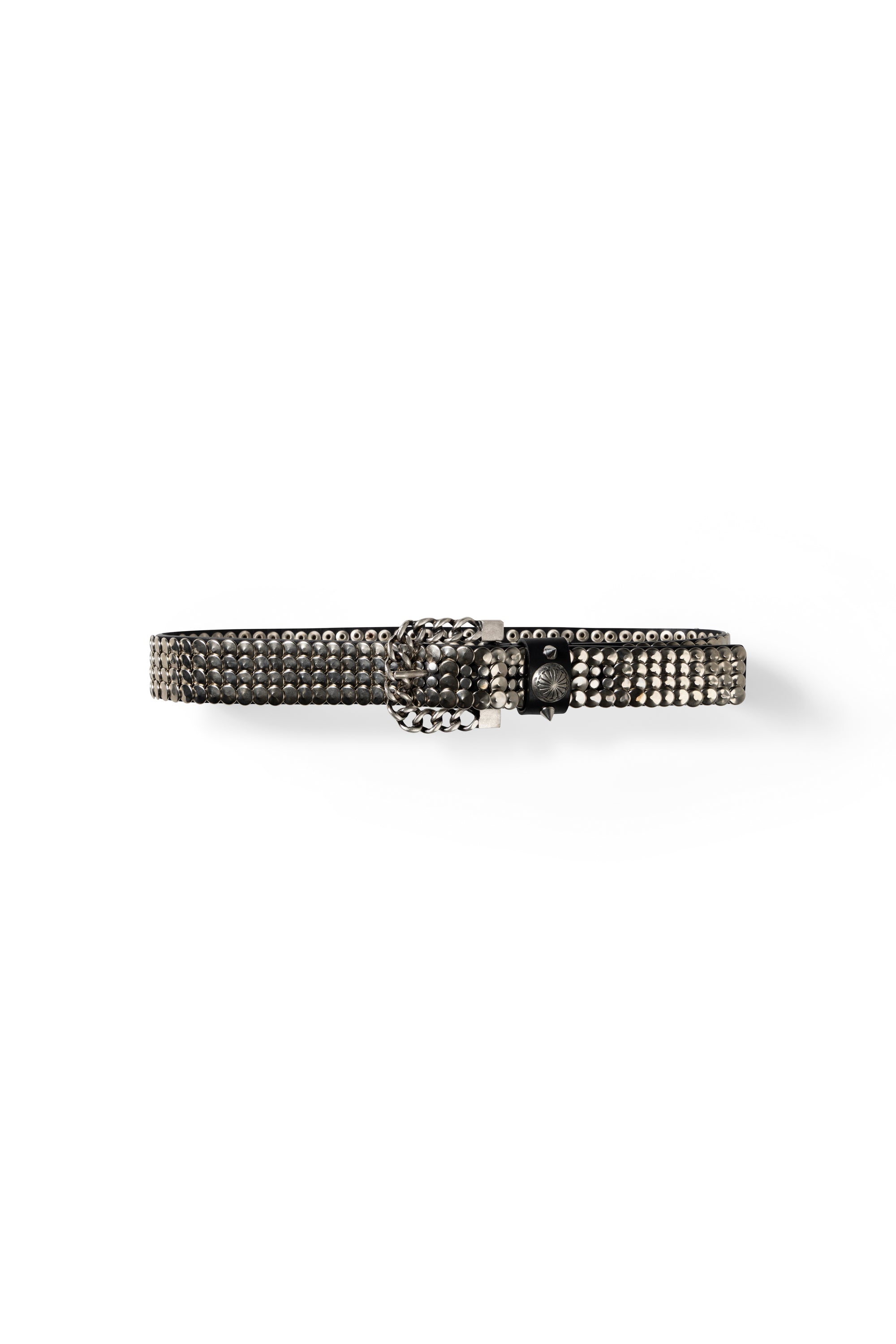 BLACK STUDDED BELT
