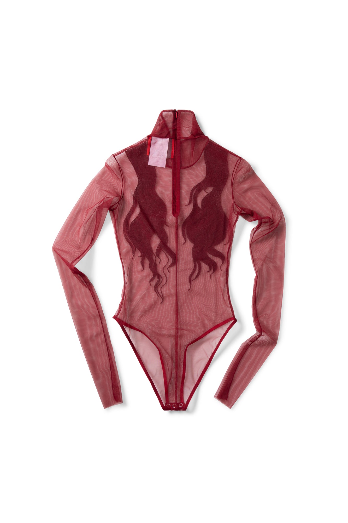 OLD WAVES BODYSUIT - RED