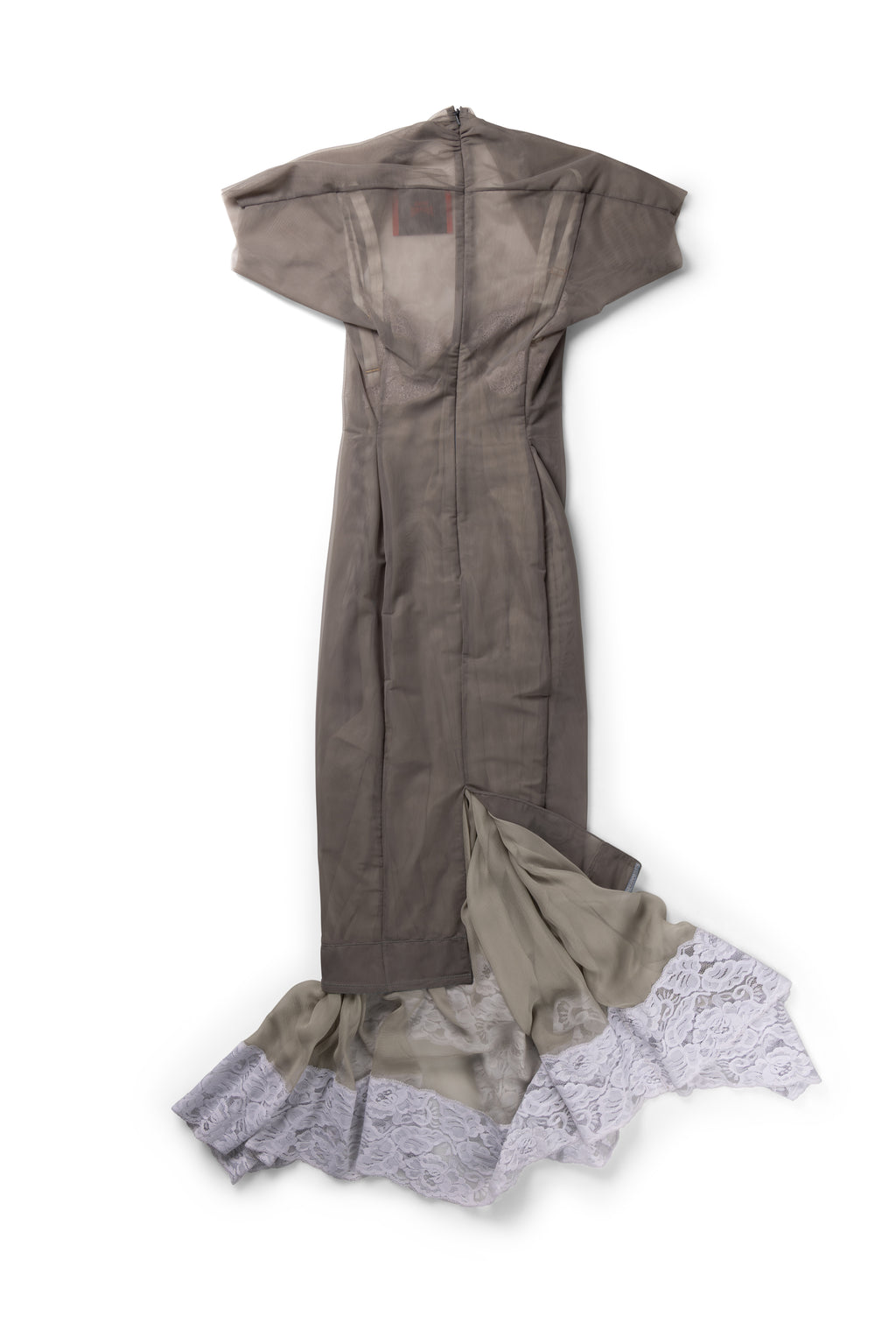 Cloudy Border Dress